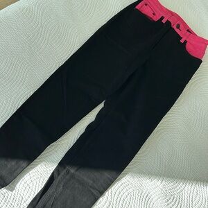 Rag & Bone Ash Jean. Black & pink. Size 27.